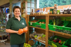 Beim Sortiment setzt Margrit Sallfellner auf saisonale Produkte. 