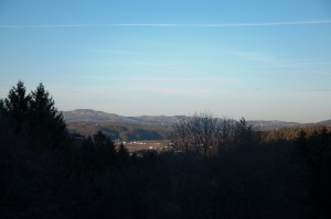 Die südsteirische Weinstraße präsentierte sich wieder einmal mit perfekten Wetter. 