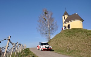 Die südsteirische Weinstraße präsentierte sich bei der diesjährigen Rallye mit Kaiserwetter. Foto: Harald Ilmer (IG Rallye)