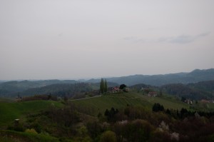 Von der Terrasse aus hat man eine perfekte Aussicht. 