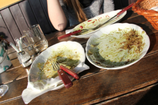 ... und wenn brav aufgegessen wurde... (Foto: Ulrike Elsneg)