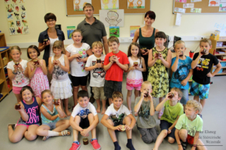 Projekt Bienen VS/Kindergarten Langegg (Foto: Ulrike Elsneg)