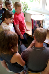 Projekt Bienen VS/Kindergarten Langegg (Foto: Ulrike Elsneg)